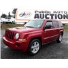 Image 1 : A10 --  2010 Jeep Patriot Sport , Red , 275836  KM's "NO RESERVE"