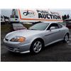 Image 1 : A3 --  2004 HYUNDAI TIBURON , Silver , 236814  KM's "NO RESERVE"