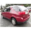 Image 4 : C5 --  2006 BUICK RENDEZVOUS CX  , Red , 181328  KM's