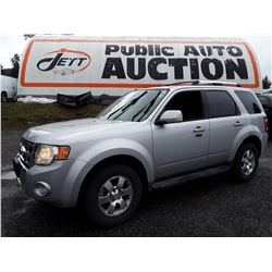 K3 --  2009 FORD ESCAPE LTD  , Grey , 206600  KM's