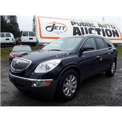 H2 --  2011 BUICK ENCLAVE CXL , Blue , 123330  KM's
