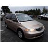 Image 2 : H1 --  2001 HONDA ODYSSEY LX , Brown , 303695  KM's