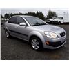 Image 2 : D3 --  2009 KIA RIO  , Silver , 132277  KM's