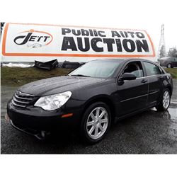 D2 --  2009 CHRYSLER SEBRING TOURING , Black , 104973  KM's