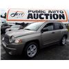 Image 1 : I1 --  2008 JEEP COMPASS SPORT , Brown , 152802  KM's