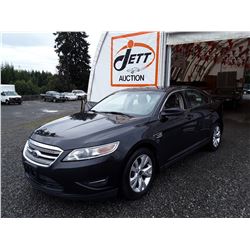 C5 --  2011 FORD TAURUS SEL  , Black , 168350  KM's