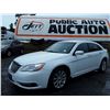 Image 1 : C4 --  2013 CHRYSLER 200 TOURING  , White , 201855  KM's