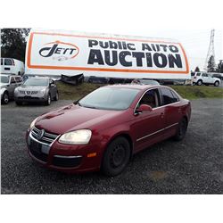 B2 --  2006 VW JETTA TDI , Red , 244252  KM's