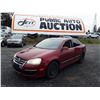 Image 1 : B2 --  2006 VW JETTA TDI , Red , 244252  KM's