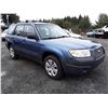 Image 2 : B3 --  2008 SUBARU FORESTER 2.5X , Blue , 145700  KM's