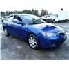 Image 2 : C2 --  2007 MAZDA 3 I  , Blue , 150475  KM's