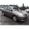 Image 2 : A1 --  2012 NISSAN VERSA S, BROWN, 161,943 KMS