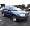 Image 2 : B3 --  2008 SUBARU FORESTER 2.5X , Blue , 145700  KM's