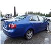 Image 3 : D3 --  2008 VW JETTA SE, BLUE, 69,883 KMS