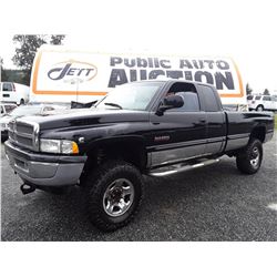 G5 --  1998 DODGE RAM 2500  , Black , 259,764 MILES