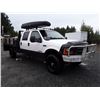 Image 2 : K1C --  2000 FORD F350 FLAT DECK , White , 393561  KM's