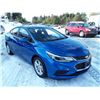 Image 2 : B6 --  2017 CHEVROLET CRUSE LT  , Blue , 47005  KM's