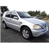 Image 2 : G4 --  2005 MERCEDES ML350 , Silver , 148041  KM's