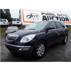 H2 --  2011 BUICK ENCLAVE CXL , Blue , 123330  KM's