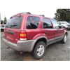 Image 3 : A2 --  2001 FORD ESCAPE XLT , Red , 323565  KM's