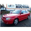 Image 1 : A1 --  2002 HYUNDAI ACCENT GSI  , Red , 184340  KM's "NO RESERVE"