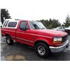 Image 2 : A9 --  1993 FORD F150  , Red , 241755  KM's "NO RESERVE"