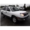 Image 2 : A12 --  2003 HYUNDAI SANTA FE , White , 218630  KM's