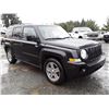 Image 2 : K2 --  2008 JEEP PATRIOT SPORT , Black , 187895  KM's