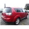 Image 3 : A12C --  2009 MITSUBISHI OUTLANDER XLS  , Red , 254658  KM's