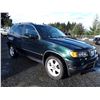 Image 2 : C6A --  2000 BMW X5 , Green , 134386  KM's