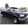 Image 2 : A12I --  1995 FORD F150 LONG BOX 4X4 , Black , 223314  KM's