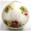 Image 2 : Royal Worcester porcelain cup and saucer, hand painted with roses, printed factory marks and initial