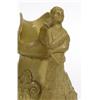 Image 2 : Victorian brown stoneware jug with Pan design handle and relief moulded with a band of griffins and 