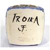 Image 4 : Troika Pottery preserve pot, incised and hand painted with abstract decoration, painted Troika  F to