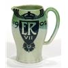 Image 1 : Mintons Successionist style Art Nouveau pottery commemorative jug, dated 1902, printed and impressed
