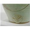 Image 2 : Rye Studio Pottery vase by Ray Everett hand painted with sprigs of leaves, impresses seal mark to ri
