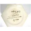 Image 4 : Hexagonal Gouda pot hand painted with a continuous band of Art Nouveau style flowers, painted factor