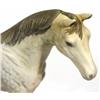 Image 1 : Large hand painted Beswick grey dappled horse on a stone relief mounted base, printed factory mark t