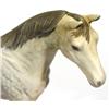 Image 2 : Large hand painted Beswick grey dappled horse on a stone relief mounted base, printed factory mark t