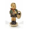 Image 1 : Hand painted Hummel 'Village Boy' figure, printed and impressed factory mark to base, 9cm high