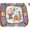 Image 1 : Mintons pottery sandwich set, hand coloured and transfer printed with chinoiserie flowers, comprisin