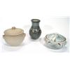 Image 1 : Large St Ives Studio Pottery casserole dish and cover with impressed seal mark to base together with