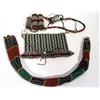 Image 1 : Two beaded Sioux Indian style tribal necklaces with cylindrical storage boxes attached and two beade