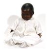 Image 1 : Black Armand Marseille bisque headed doll with open and close eyes and open mouth, marked AM Germany