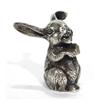 Image 1 : Small 925 grade novelty silver rabbit, 5cm high