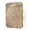 Image 1 : Rectangular silver cigarette case with hinged lid, chased with flowers, Birmingham 1923, 8cm long