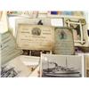 Image 2 : Collection of printed ephemera including a military Wor