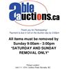 Image 1 : ALL ITEMS MUST BE REMOVED BY SUNDAY 3:00PM