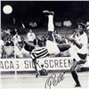 Image 2 : "Scissor Kick" Print, Autographed by Legendary Brazilian Footballer, Pele.