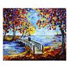 Image 1 : Svyatoslav Shyrochuk- Original Oil on Canvas "Love By The Bridge"